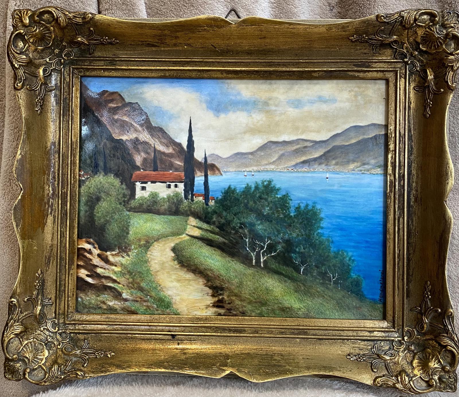 Superb Porcelain Plaque by Heinrich Pottery, Dresden (1 of 5)