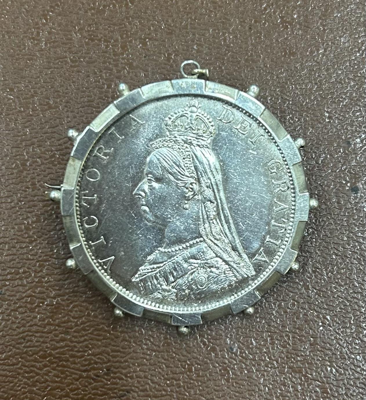 Queen Victoria Jubilee Brooch + Pendant (1 of 3) Queen Victoria Jubilee Brooch + Pendant (1 of 3)