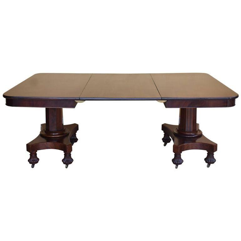 19th Century Regency Mahogany Dining Table (1 of 8)