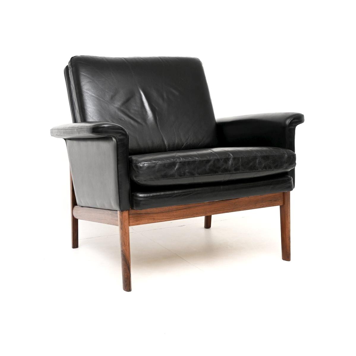 Danish Vintage Leather & Rosewood Armchair by Finn Juhl (1 of 10) Danish Vintage Leather & Rosewood Armchair by Finn Juhl (1 of 10)
