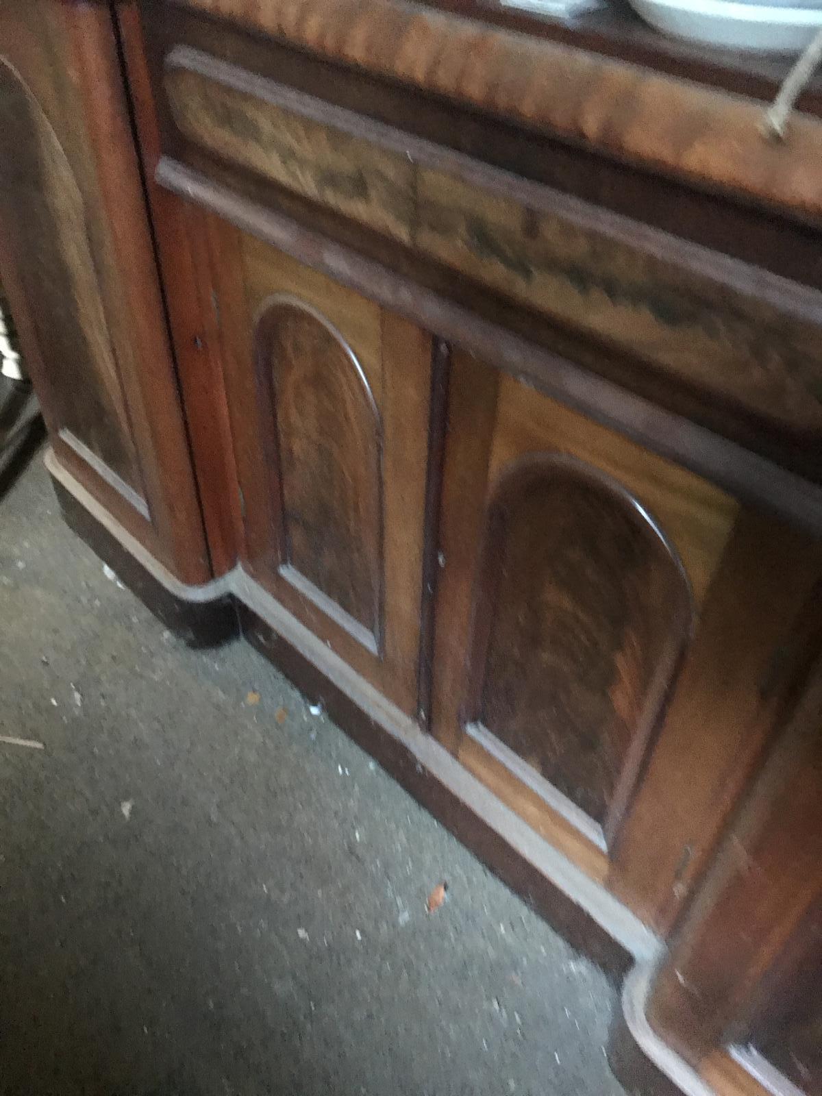 Four Door Mahogany Sideboard (1 of 1)