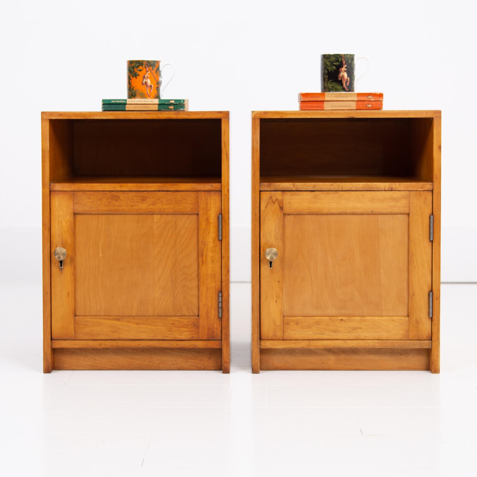 Pair of Mid Century Government Issue Bedside Cabinets (1 of 11) Pair of Mid Century Government Issue Bedside Cabinets (1 of 11)