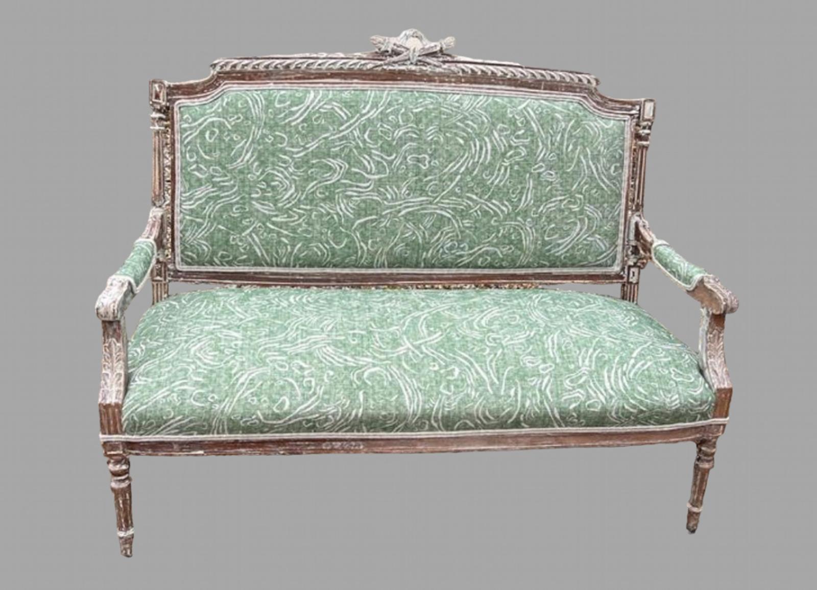 French Louis XVI Style Canape (1 of 5)