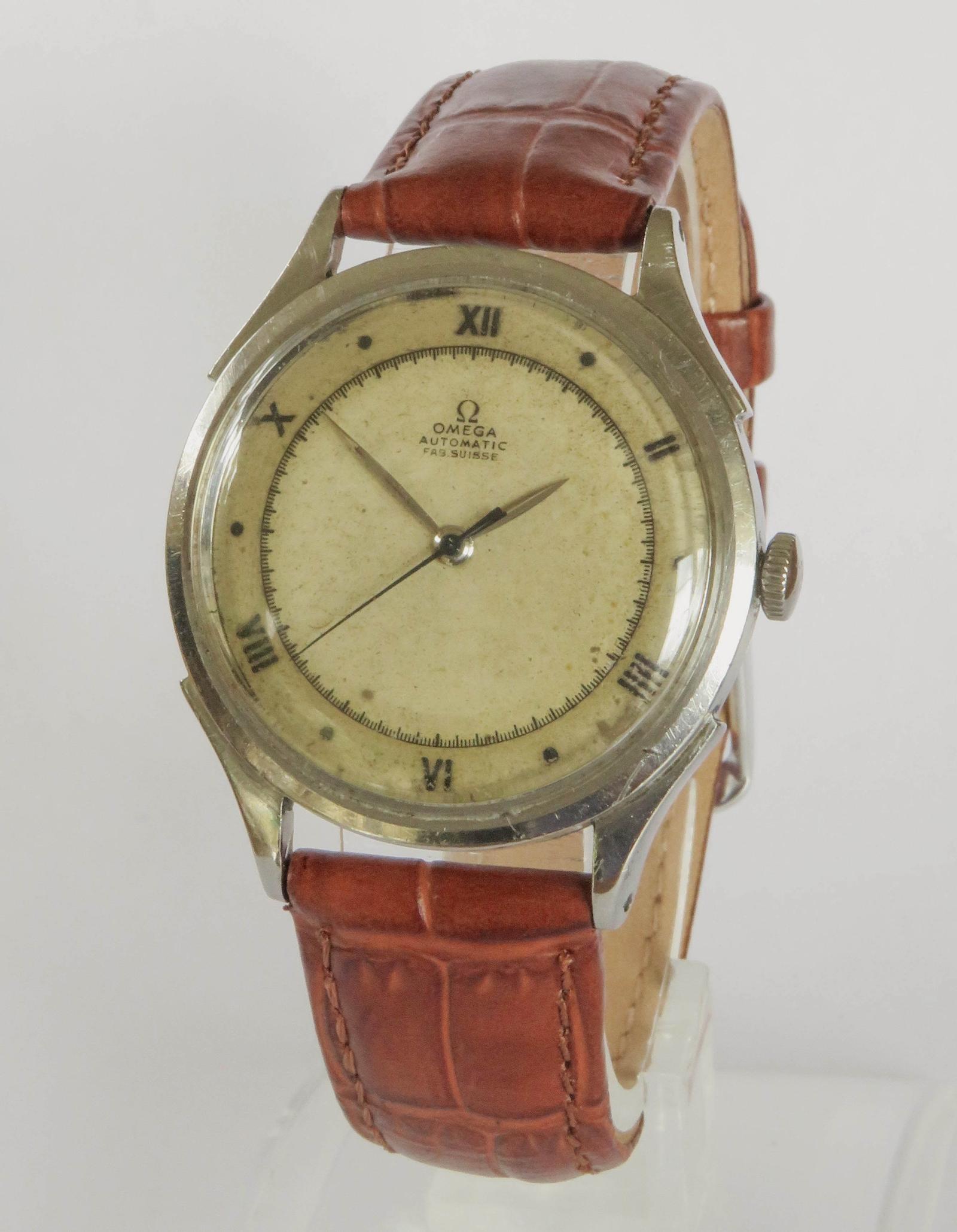 Watch: Gents Omega Ambassador Bumper Automatic Wristwatch 1944 (1 of 5)