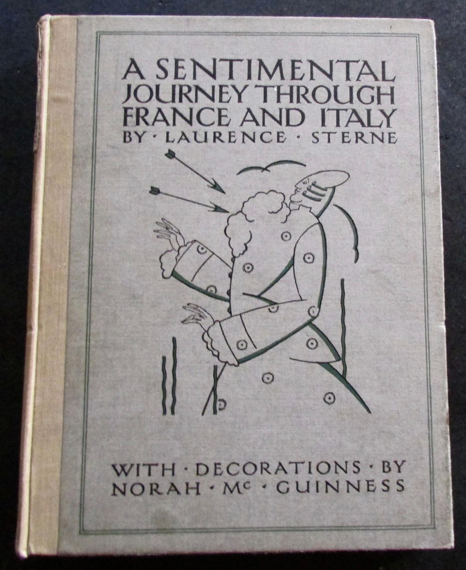 1926 A Sentimental Journey Through France & Italy by Laurence Sterne Illustrated Edition (1 of 4)