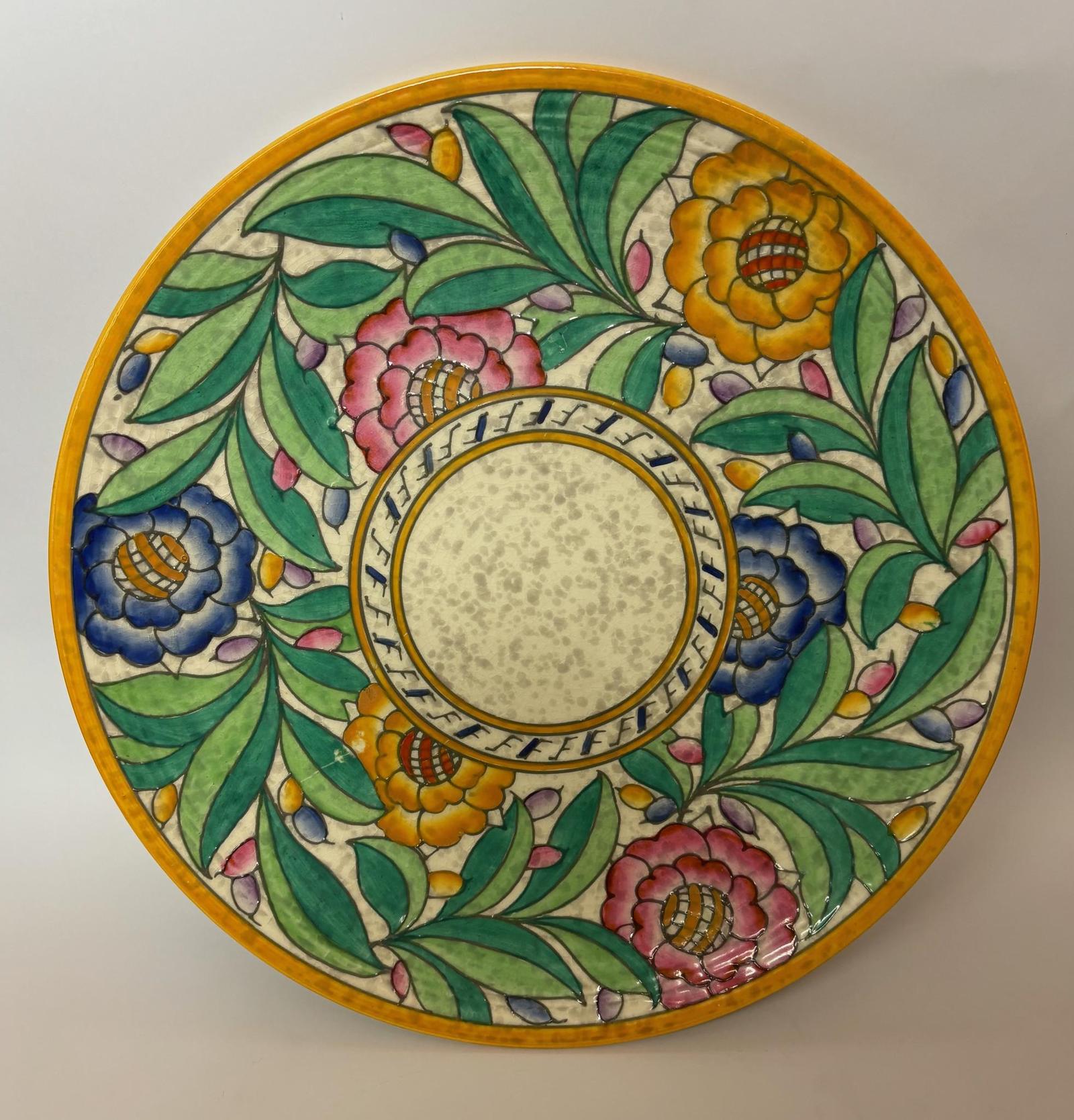 Charlotte Rhead for Crown Ducal Charger, Persian Rose (1 of 7) Charlotte Rhead for Crown Ducal Charger, Persian Rose (1 of 7)