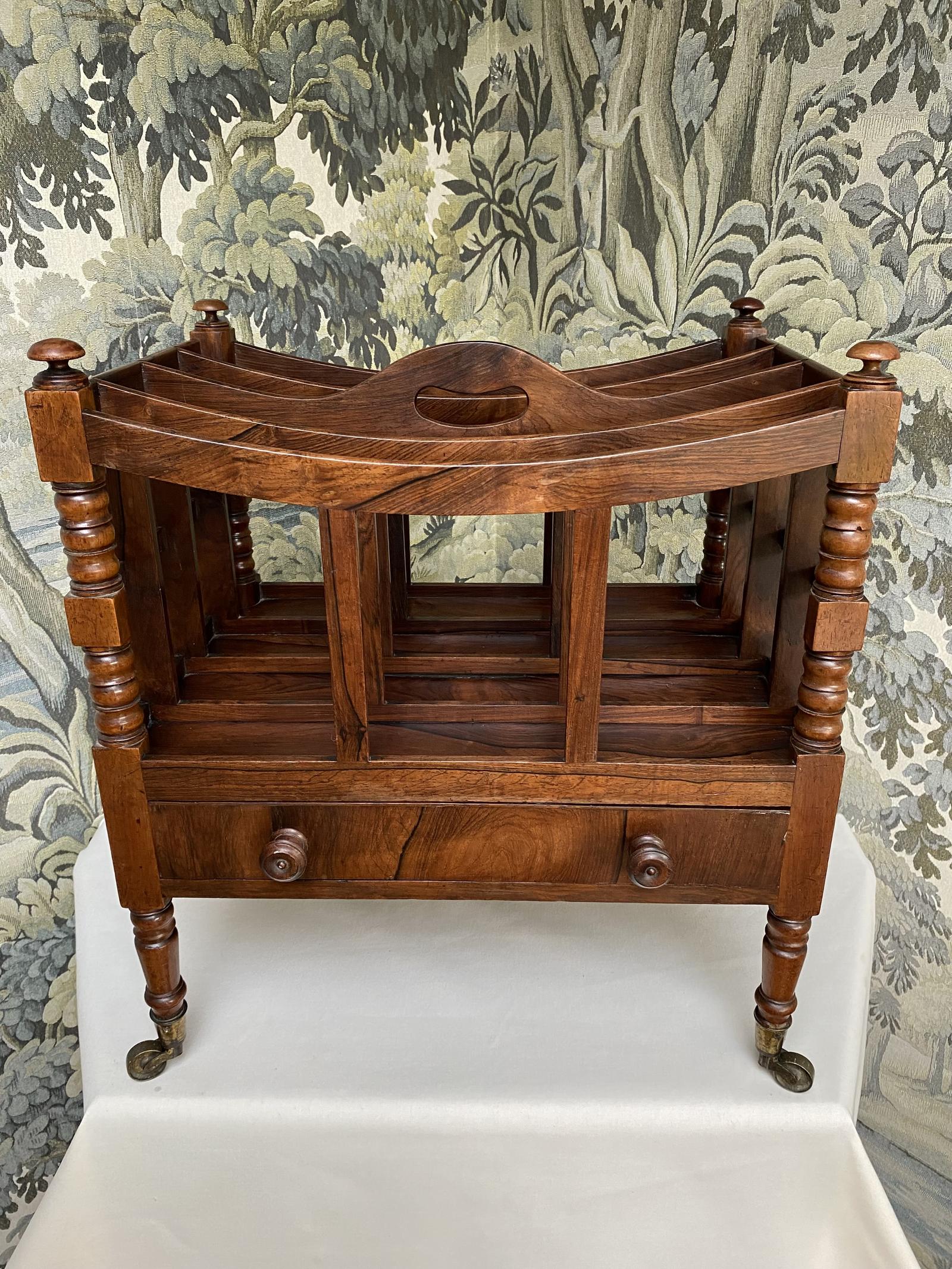 Victorian Rosewood Four Division Canterbury (1 of 6)