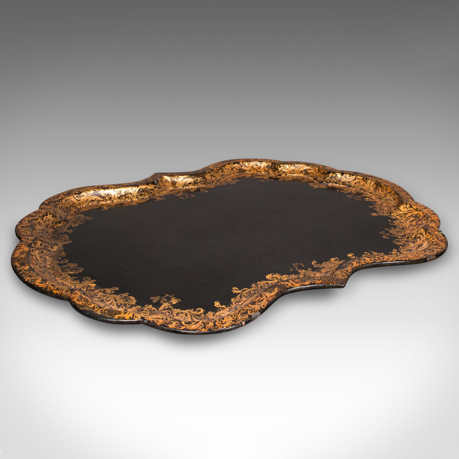 Antique Chinoiserie Serving Tray, Oriental, Japanned, Afternoon Tea, Victorian (1 of 9) Antique Chinoiserie Serving Tray, Oriental, Japanned, Afternoon Tea, Victorian (1 of 9)