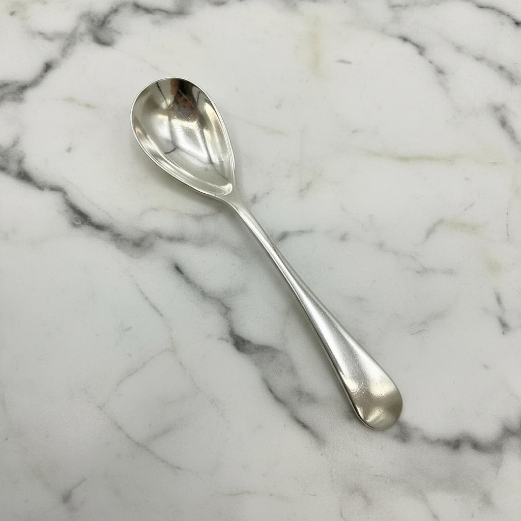 Antique 1894 Silver Salt Spoon (1 of 10)