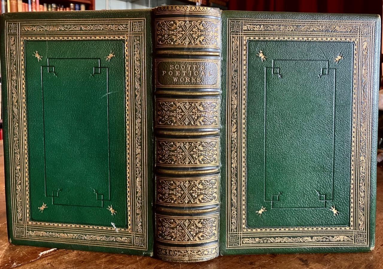 1874 Poetical Works of Sir Walter Scott Turner Engravings Full Leather & Gilt (1 of 5) 1874 Poetical Works of Sir Walter Scott Turner Engravings Full Leather & Gilt (1 of 5)