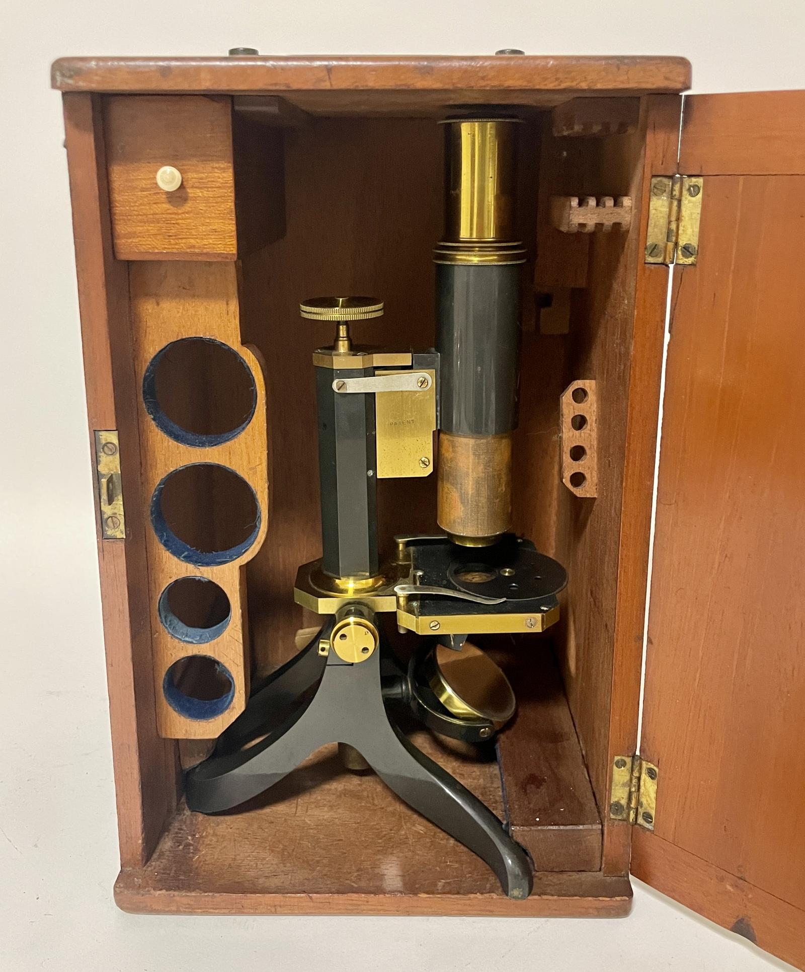 Victorian Microscope in Box by Swift & Son (1 of 25) Victorian Microscope in Box by Swift & Son (1 of 25)