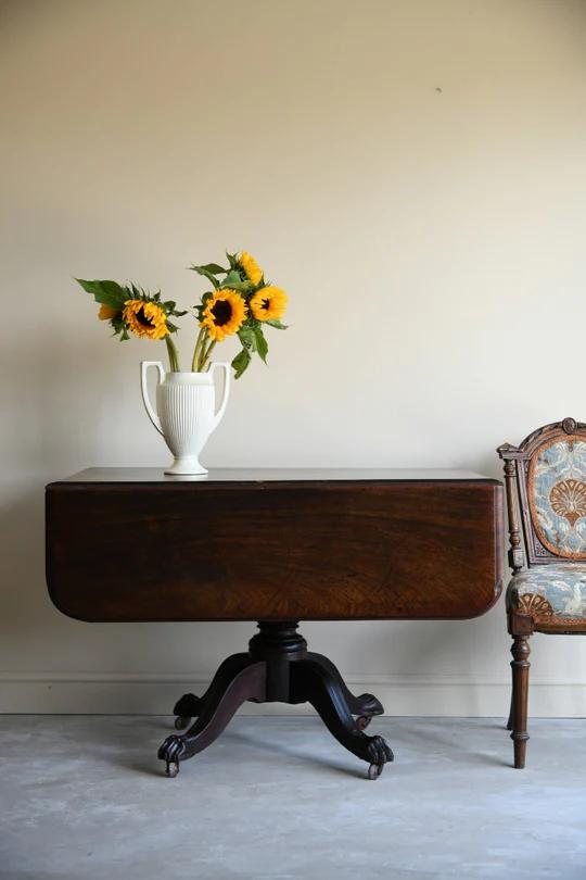 Antique Mahogany Drop Leaf Table (1 of 12) Antique Mahogany Drop Leaf Table (1 of 12)