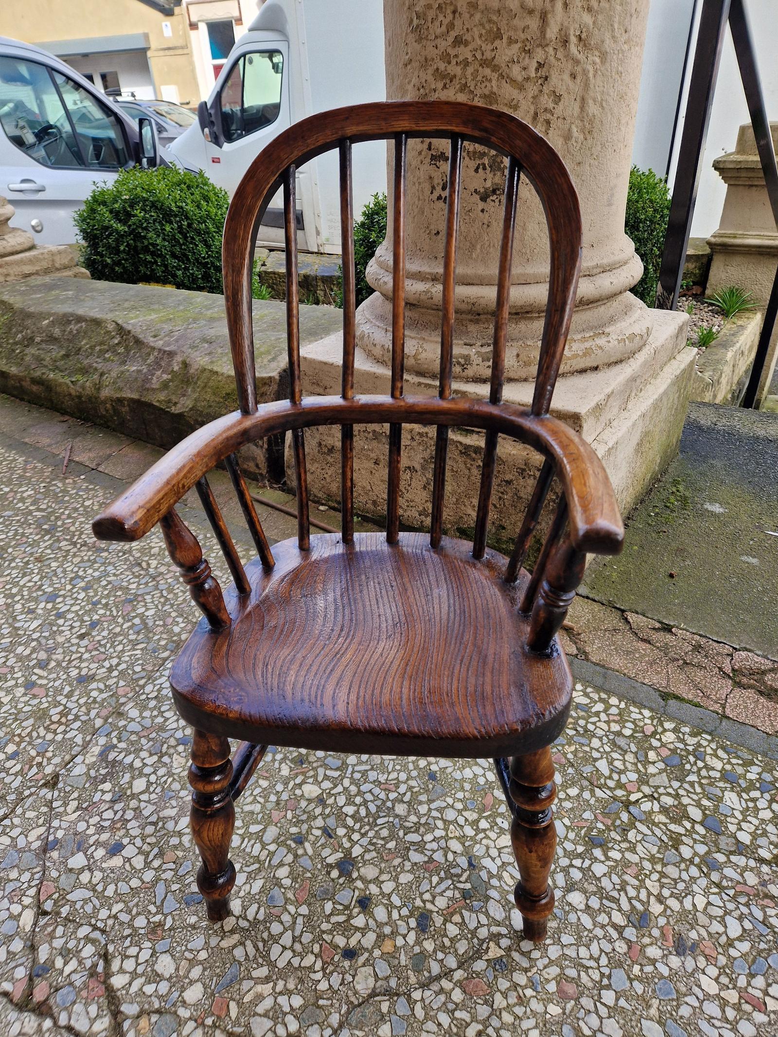 Antique Childs Windsor Armchair (1 of 6)