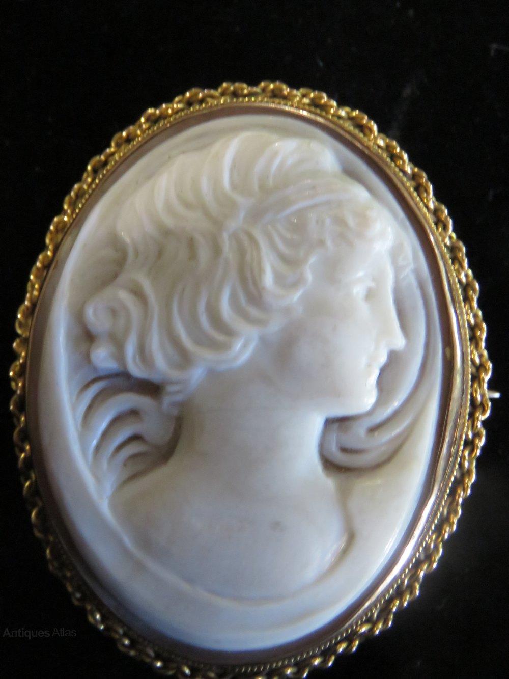 Victorian Cameo Brooch in 9 ct Gold Frame (1 of 4) Victorian Cameo Brooch in 9 ct Gold Frame (1 of 4)