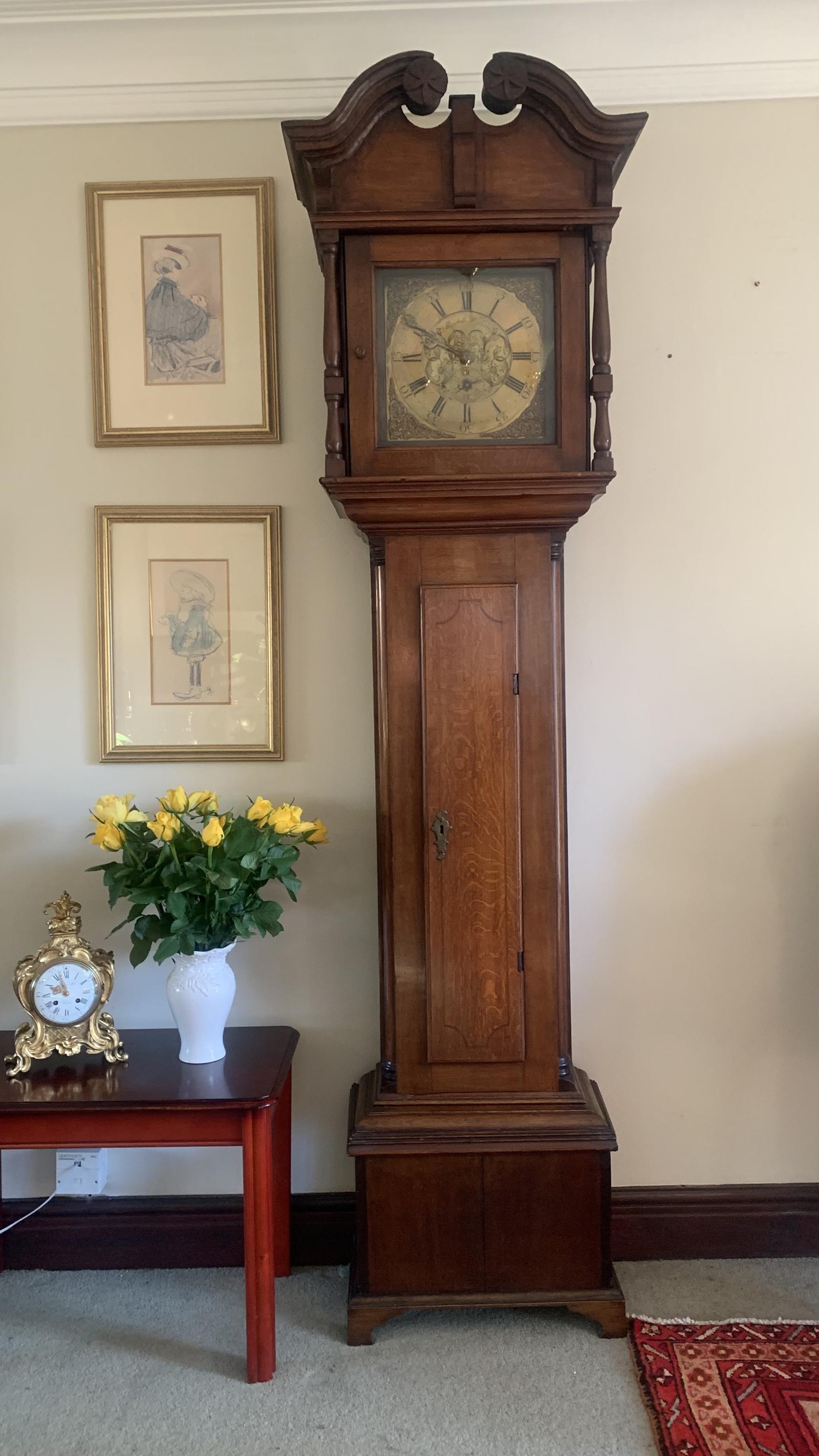 Barber of Winster Longcase Clock No-1074 c.1777 (1 of 6)