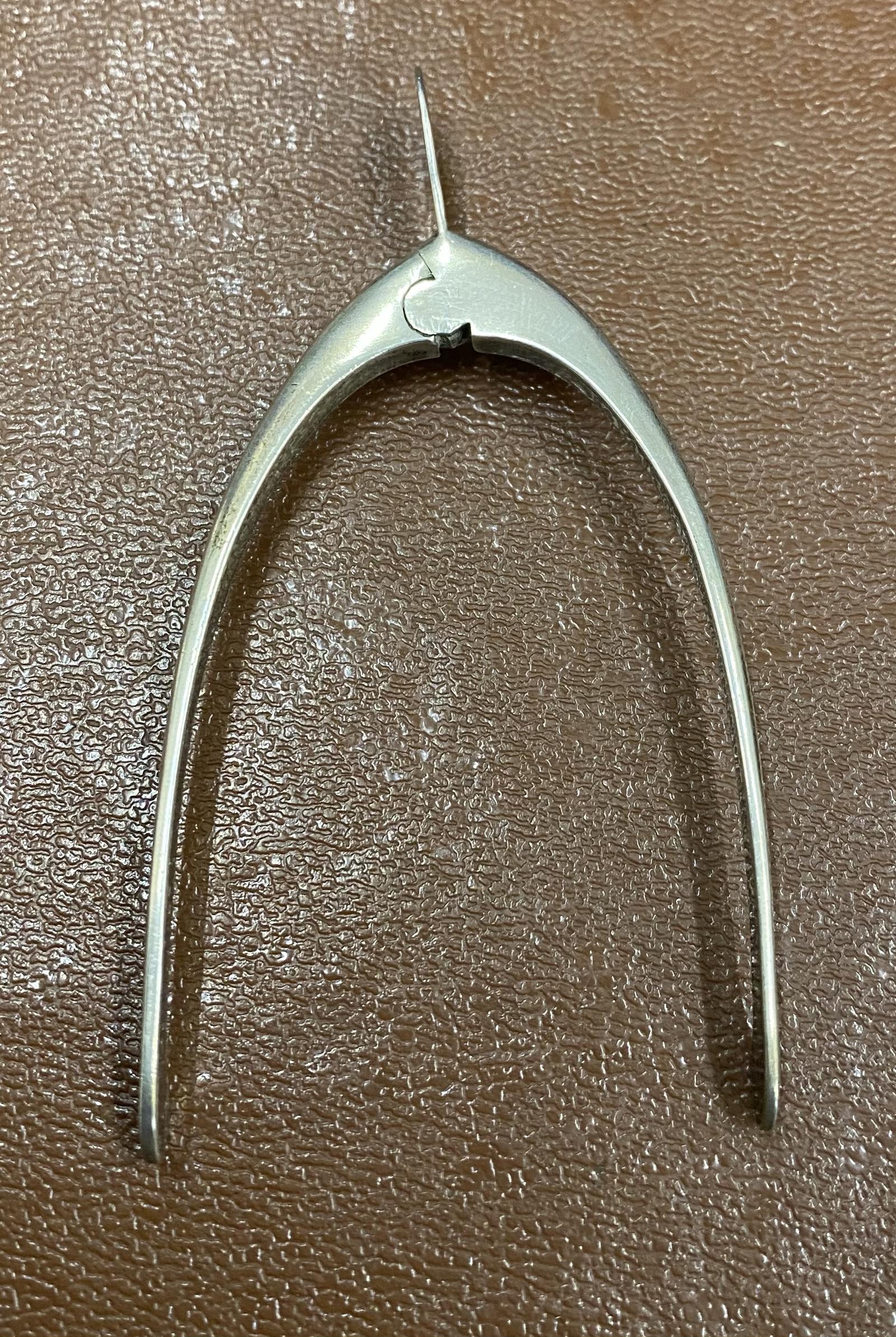 Silver Wishbone Shaped Sugar Nips (1 of 4)