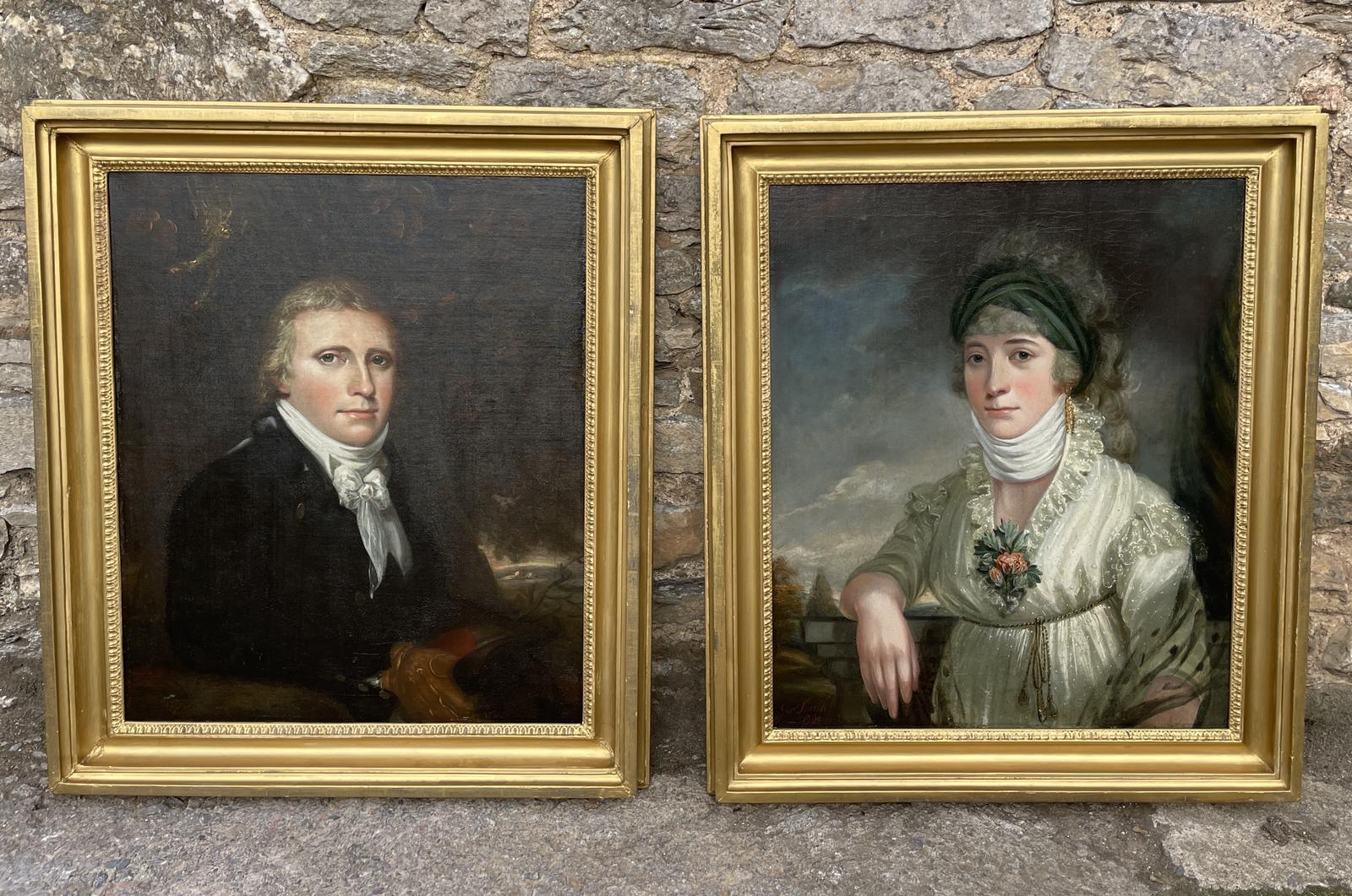 Pair of Victorian Portraits by George Smith (1 of 21)
