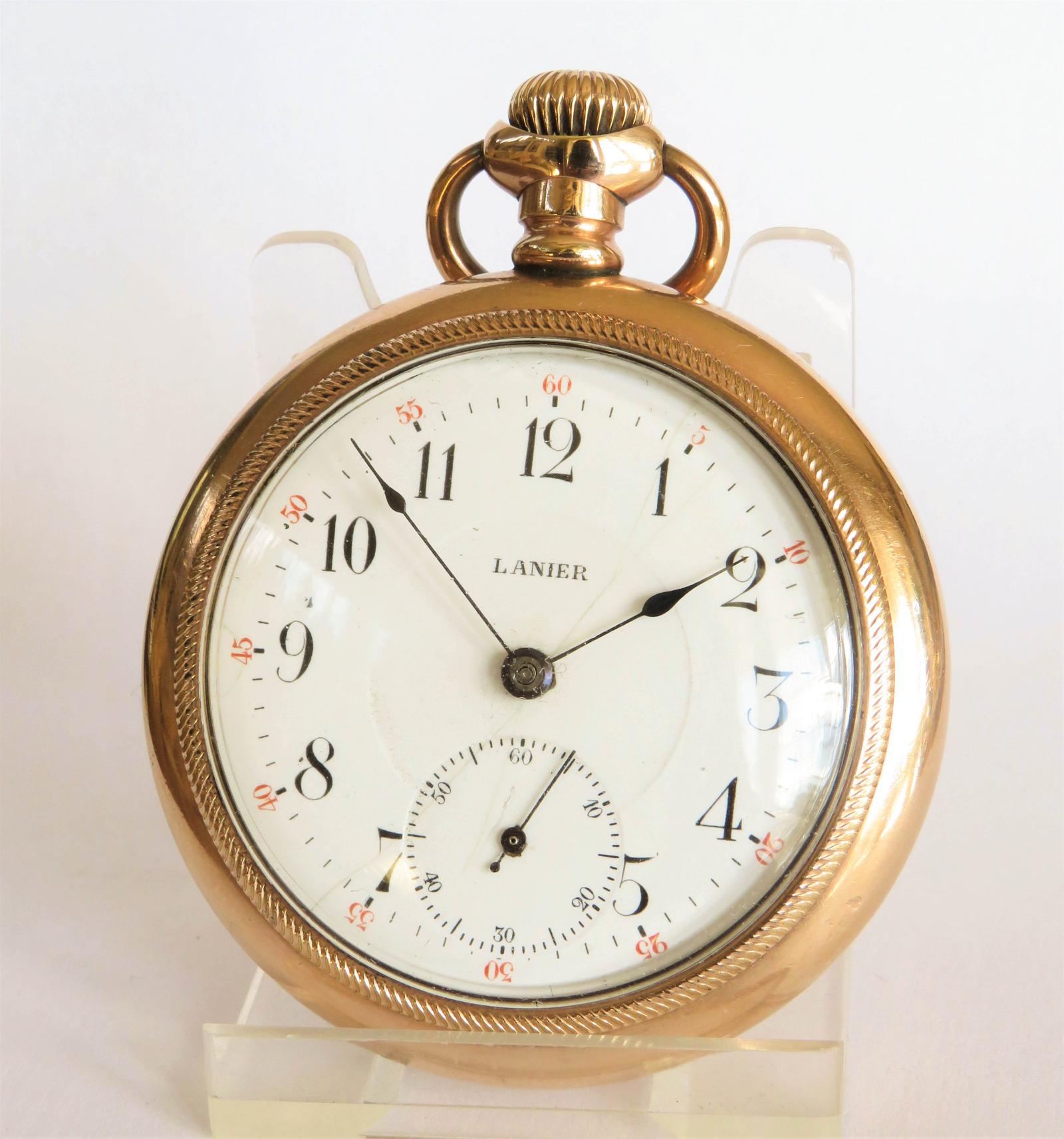 1920s Swiss Lanier Pocket Watch from Muller & Vaucher (1 of 4) 1920s Swiss Lanier Pocket Watch from Muller & Vaucher (1 of 4)