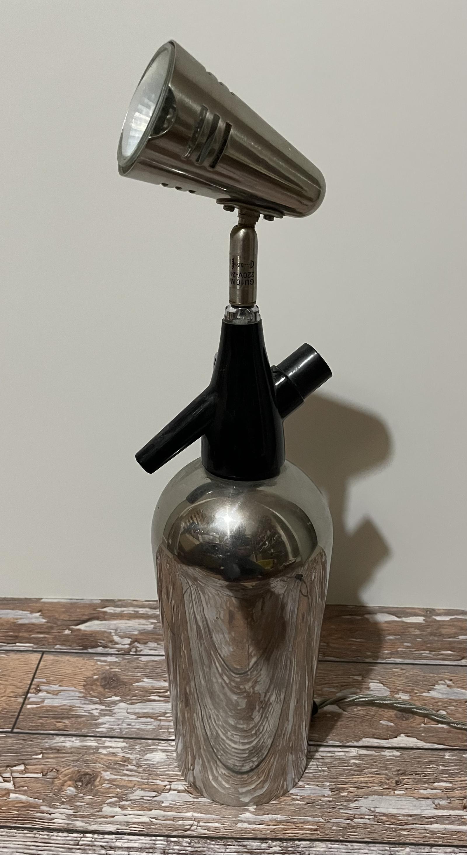 Soda Syphon Table Lamp (1 of 5) Soda Syphon Table Lamp (1 of 5)