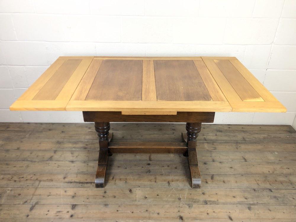 Antique Oak Draw Leaf Table (1 of 8) Antique Oak Draw Leaf Table (1 of 8)