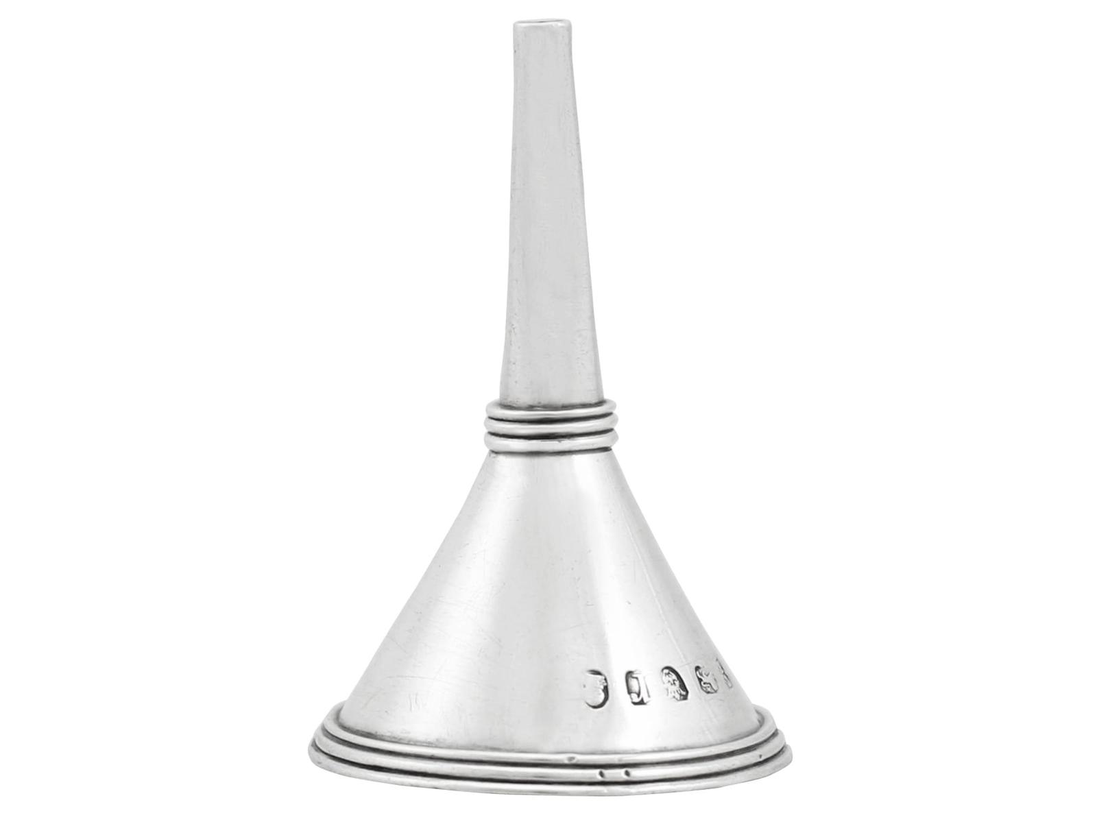 Antique Sterling Silver Funnel (1 of 6)