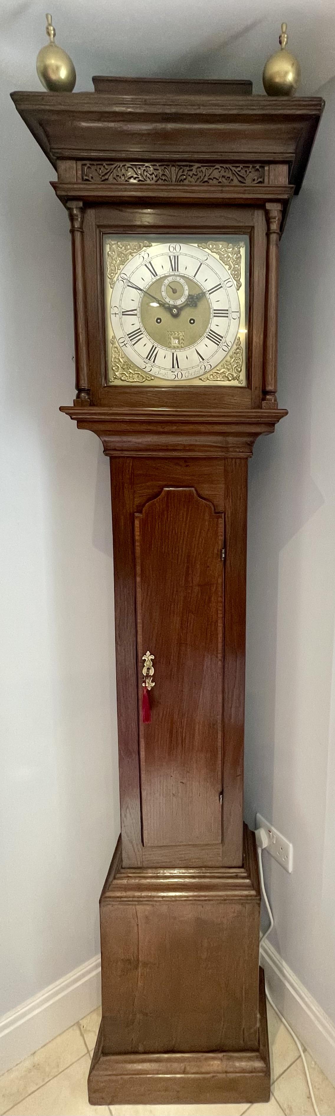 English Oak 8 Day Clocks - main image