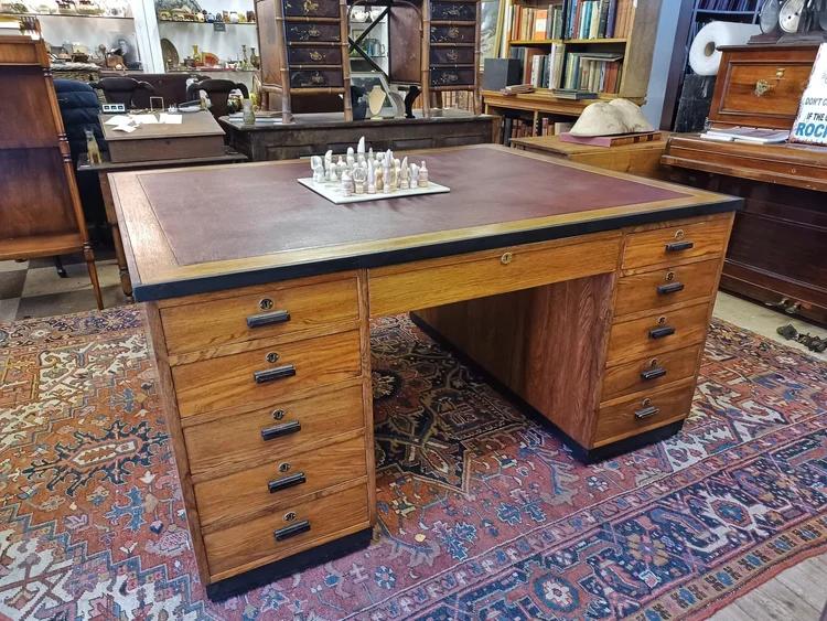 Art Deco Partner Desk (1 of 4) Art Deco Partner Desk (1 of 4)
