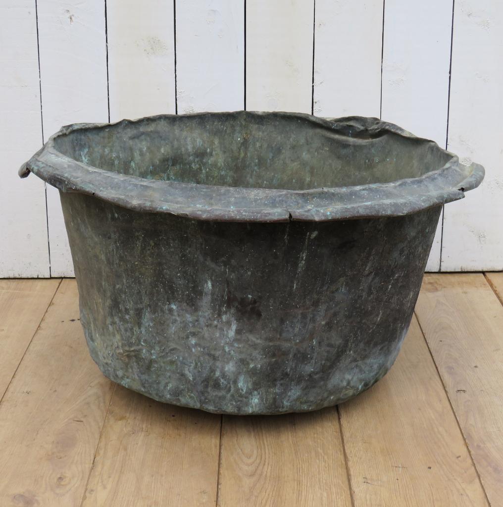 Antique French Copper Planter (1 of 10) Antique French Copper Planter (1 of 10)