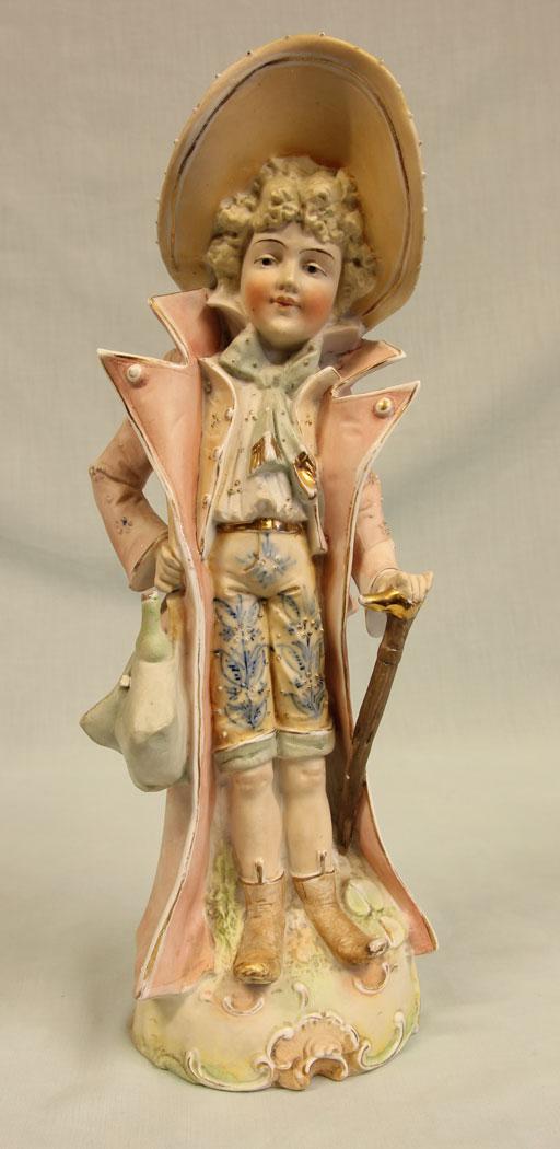 Antique Bisque Figurine of Gentleman (1 of 8)