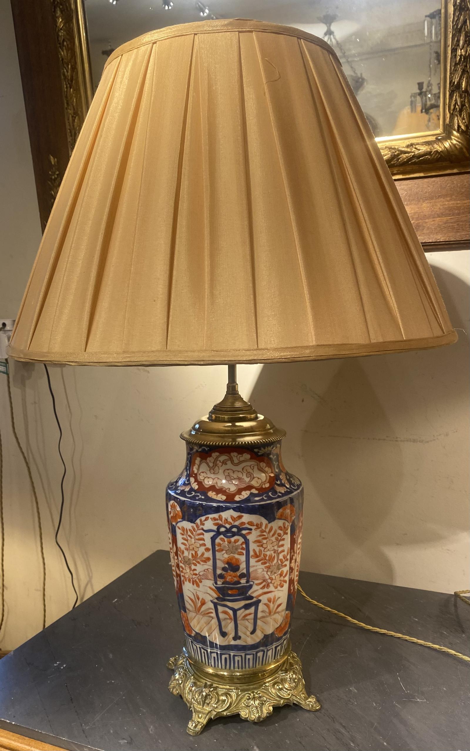 Antique Imari Lamp (1 of 5) Antique Imari Lamp (1 of 5)