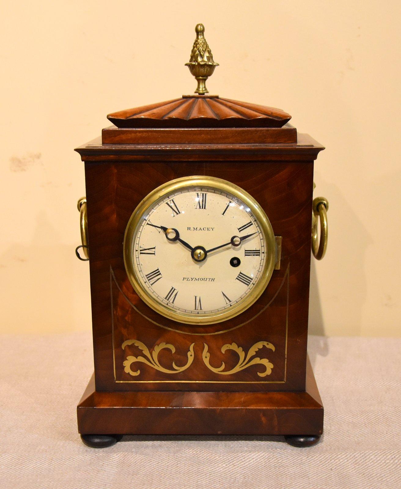 Regency Mahogany Bracket Timepiece (1 of 6)