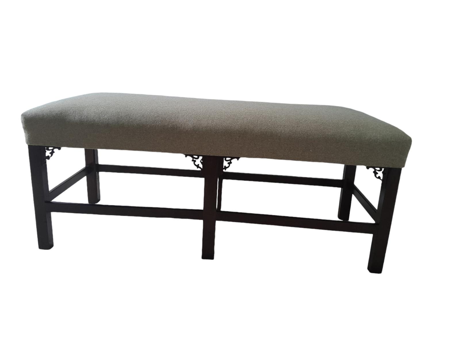 Antique Mahogany Chippendale Stool (1 of 4) Antique Mahogany Chippendale Stool (1 of 4)