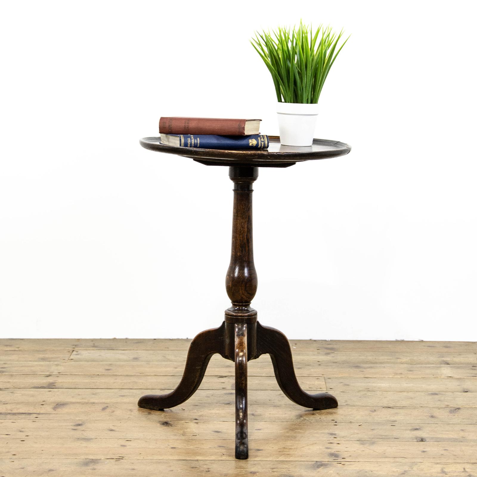 Antique Oak Wine Table or Side Table (1 of 9) Antique Oak Wine Table or Side Table (1 of 9)