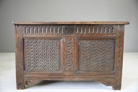 Charles I Oak Chest (1 of 12)