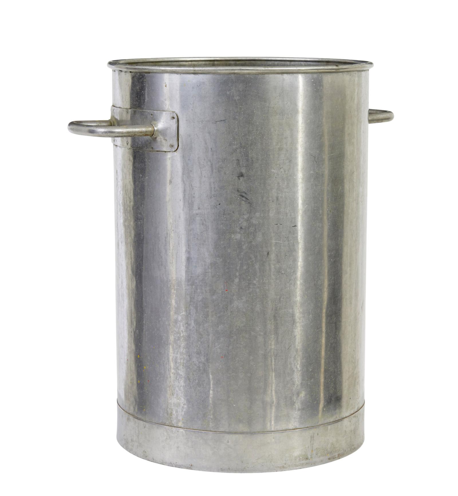 Mid Century Stainless Steel Vessel (1 of 7)