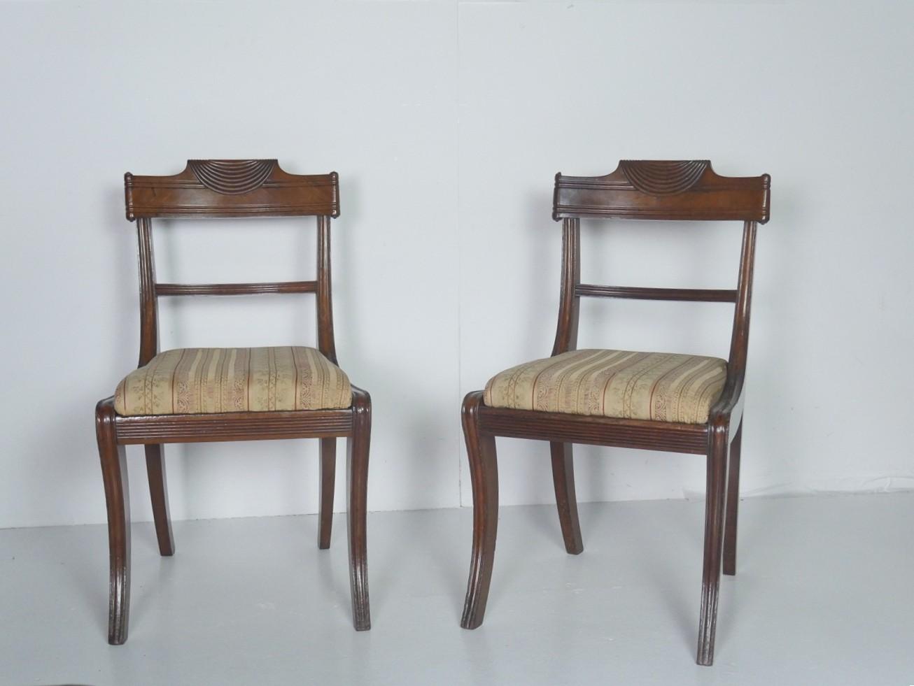 Pair of Regency Chairs (1 of 6) Pair of Regency Chairs (1 of 6)