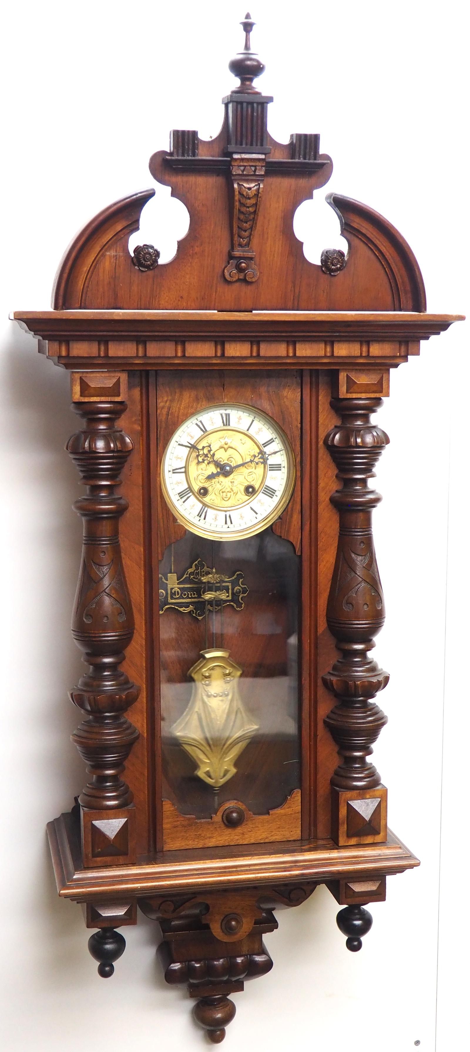 Wow! Antique German Spring Driven Striking 8-day Vienna Wall Clock by Gustav Becker (1 of 13) Wow! Antique German Spring Driven Striking 8-day Vienna Wall Clock by Gustav Becker (1 of 13)