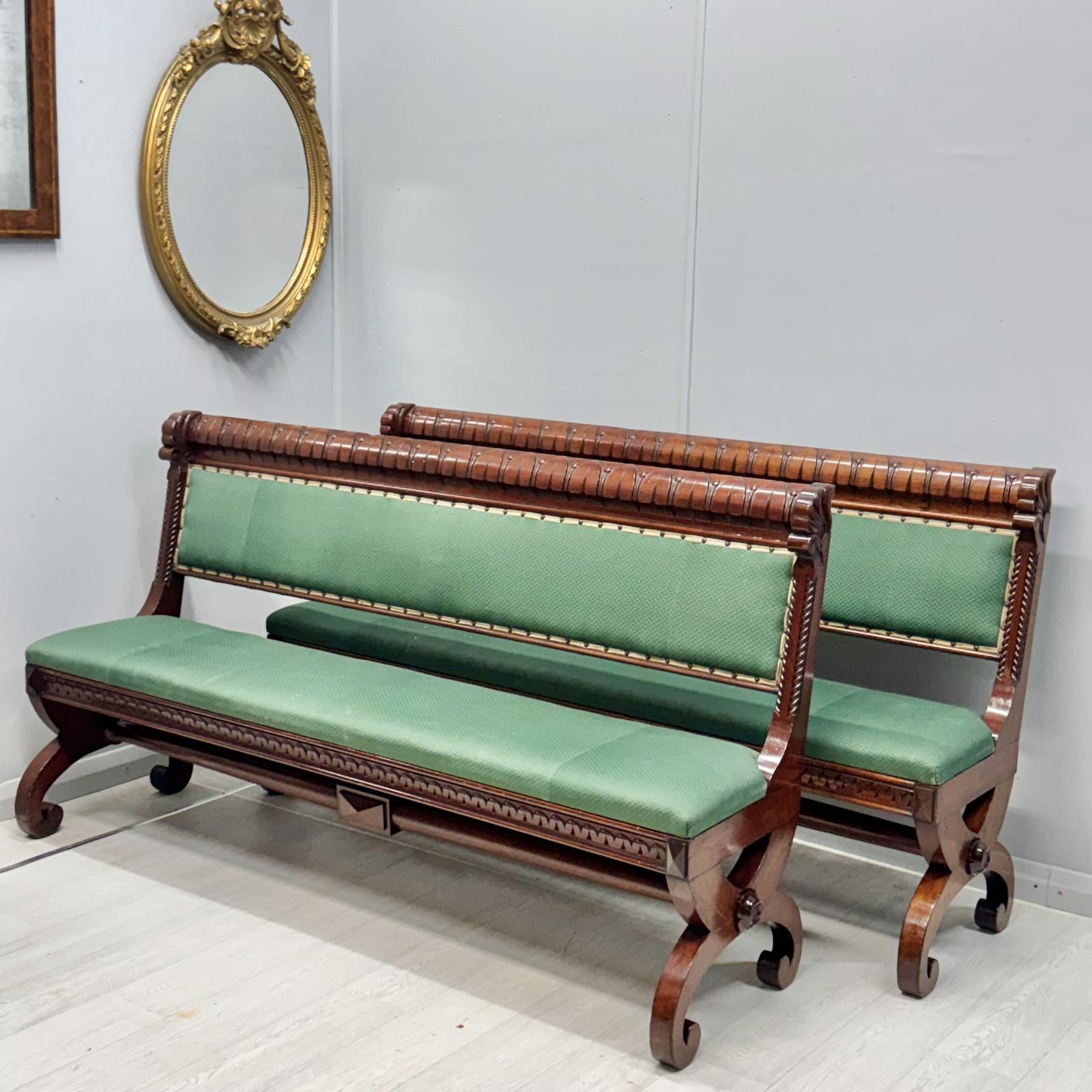 Rare Pair of 19th Century Benches (1 of 7)