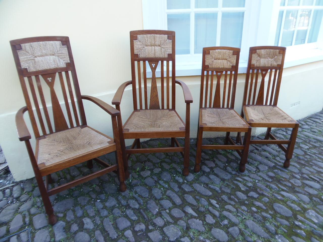 Arts & Crafts Chairs George Walton (1 of 12)