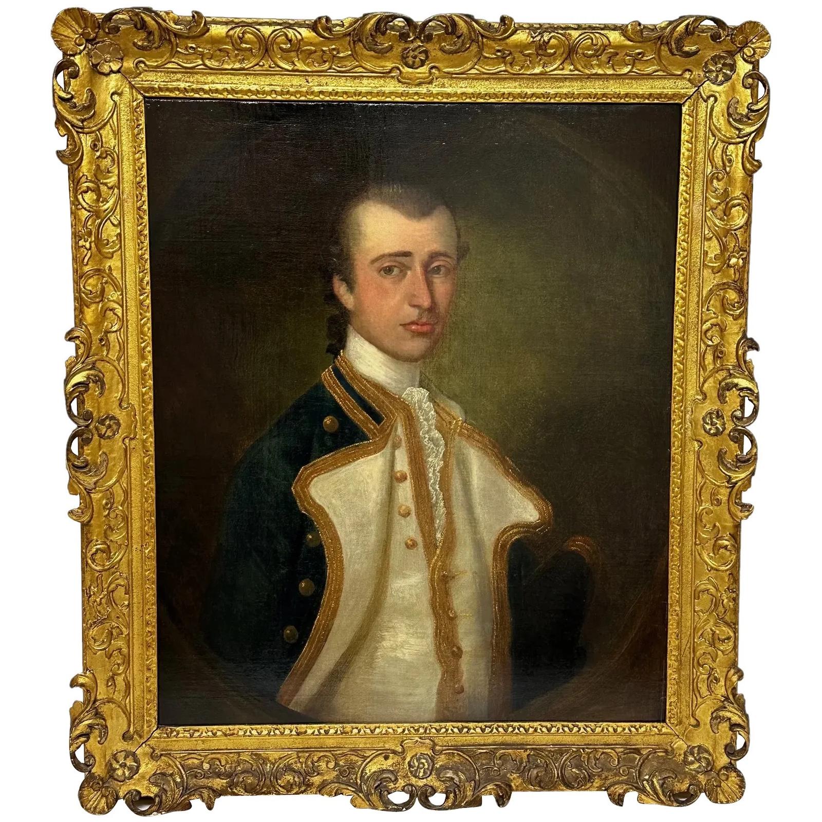 18th Century Portrait Captain Gamaliel Nightingale by John Simmons (1 of 71)