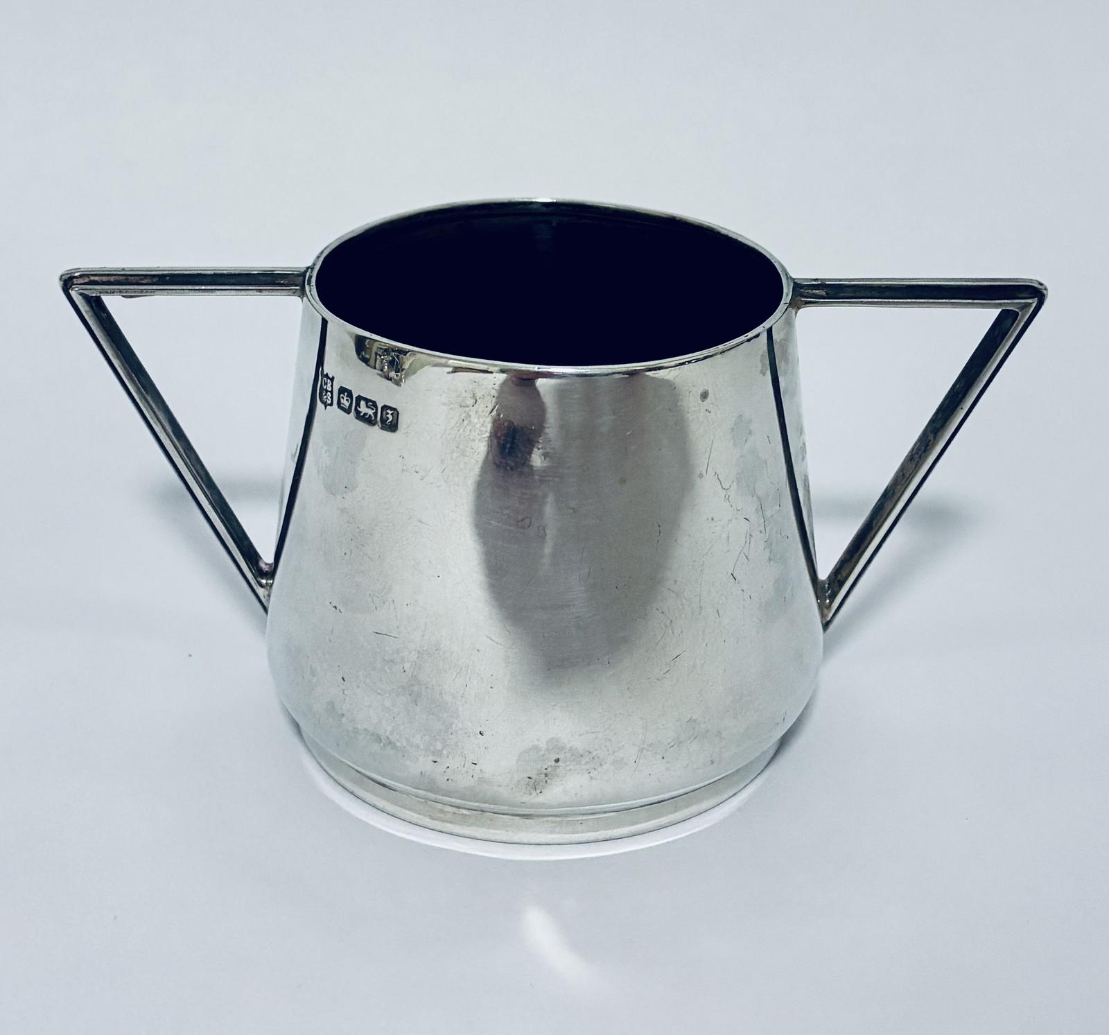 Art Deco Silver Sugar Bowl (1 of 8) Art Deco Silver Sugar Bowl (1 of 8)