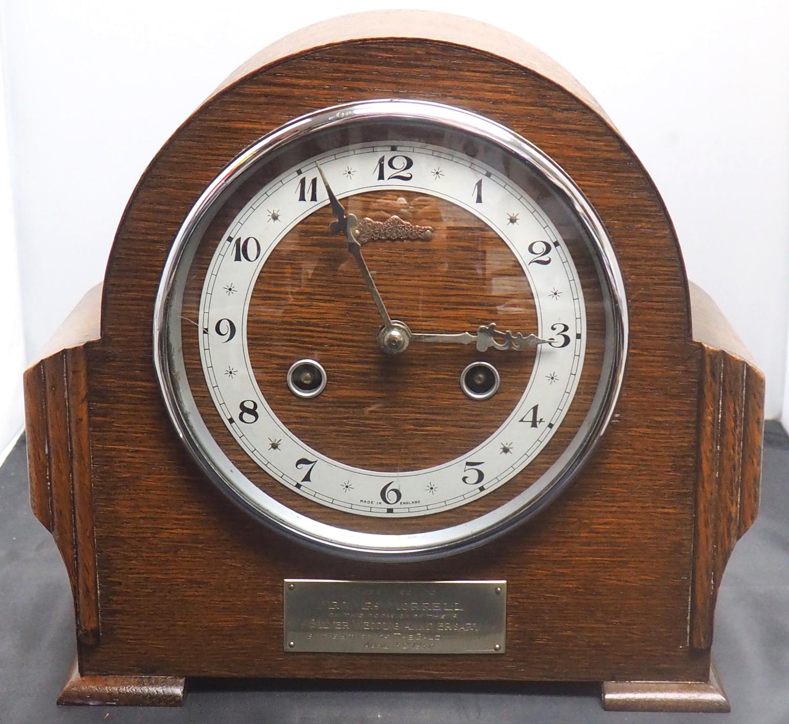 Fine Bentine Antique English Art Deco 8 Day Striking Mantel Clock (1 of 7) Fine Bentine Antique English Art Deco 8 Day Striking Mantel Clock (1 of 7)
