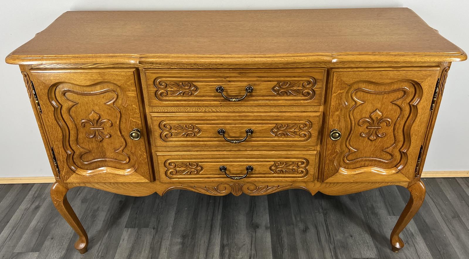 Vintage French Louis XIV Sideboard / Cabinet (1 of 10) Vintage French Louis XIV Sideboard / Cabinet (1 of 10)