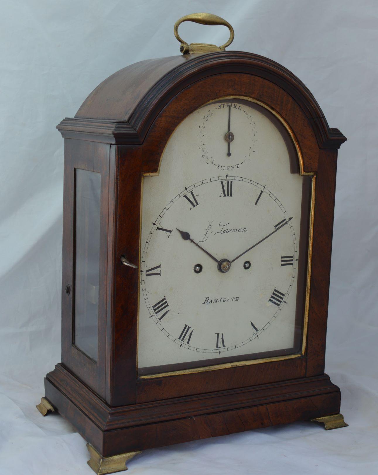 Jerimiah Lowman Ramsgate Fusee Bracket Clock, Quarter Striking (1 of 7) Jerimiah Lowman Ramsgate Fusee Bracket Clock, Quarter Striking (1 of 7)