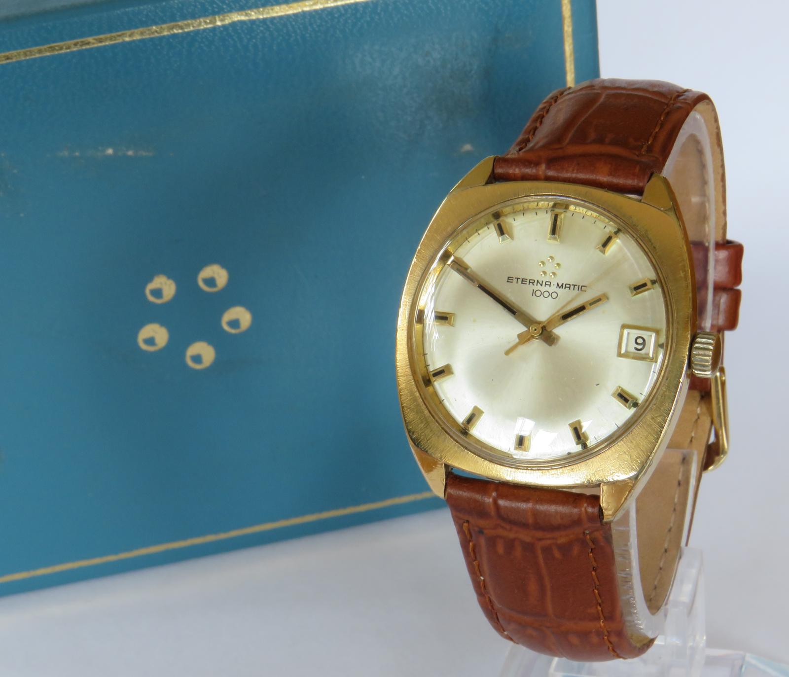 Watch: Gents 1969 Eterna Matic 1000 Automatic Wrist Watch (1 of 6) Watch: Gents 1969 Eterna Matic 1000 Automatic Wrist Watch (1 of 6)