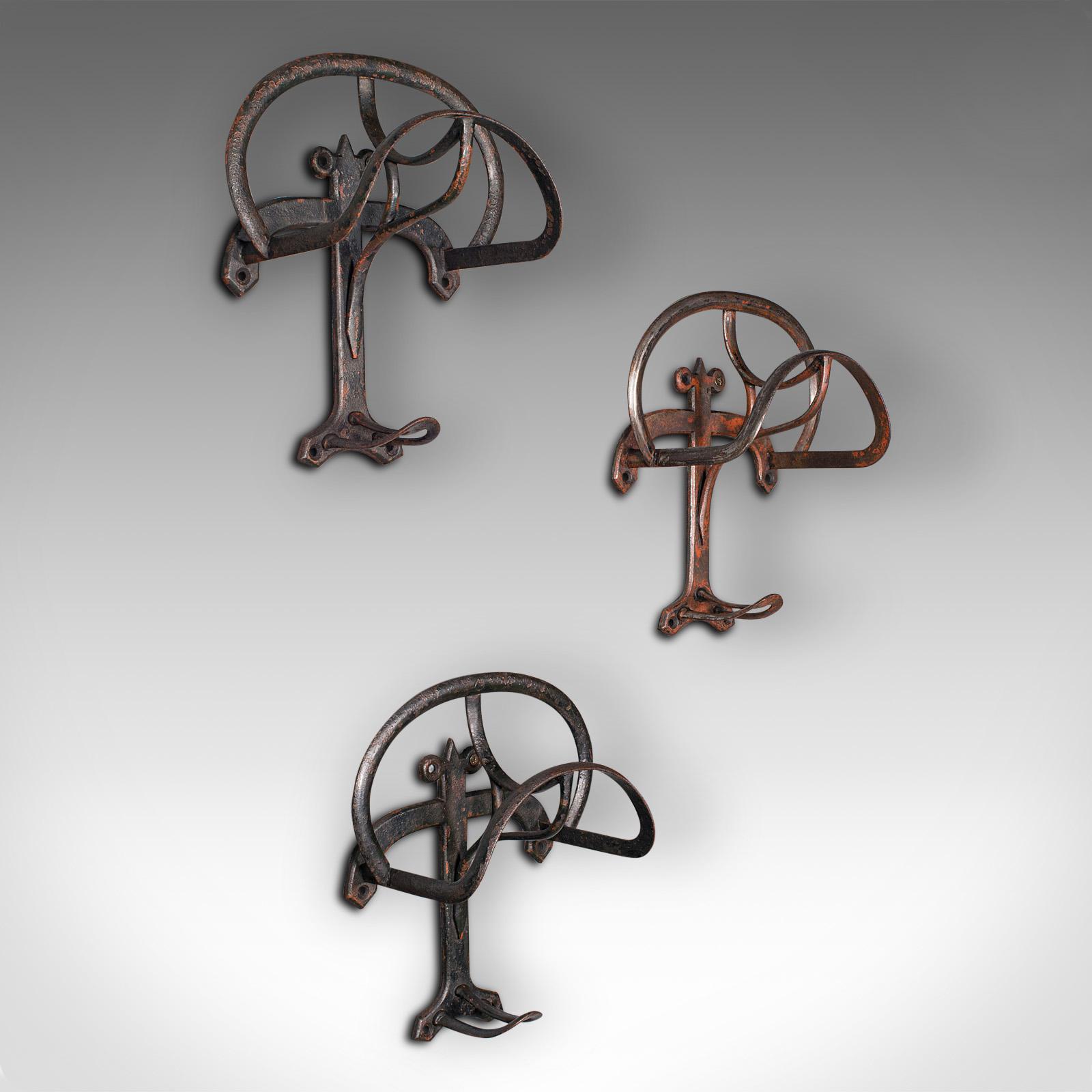 Set of 3 Antique Tack Rests, English, Equestrian, Hall, Kitchen Rack, Victorian (1 of 8) Set of 3 Antique Tack Rests, English, Equestrian, Hall, Kitchen Rack, Victorian (1 of 8)