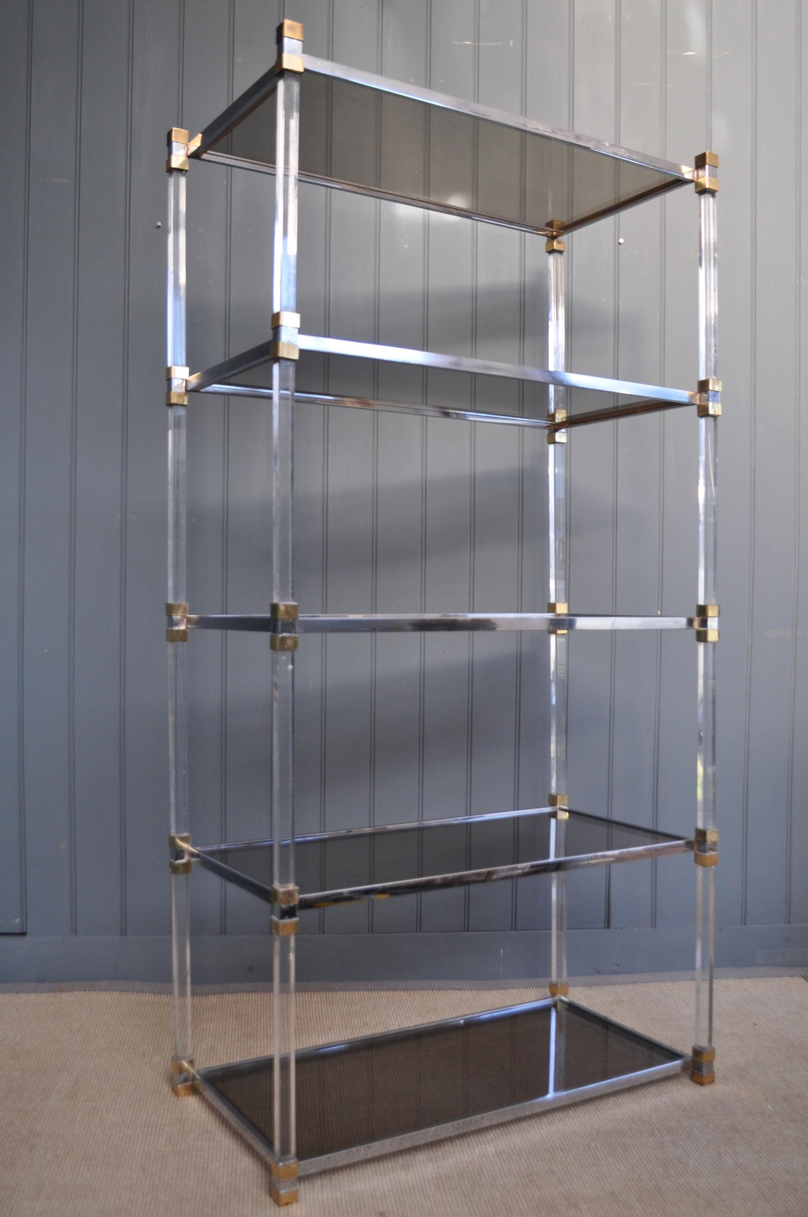 Vintage Lucite Five Tier Etagere (1 of 7)