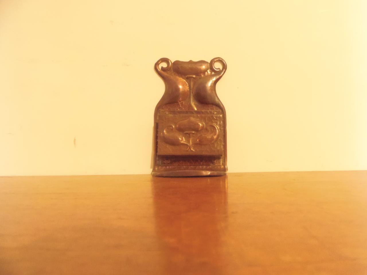 Arts & Crafts Match Box Holder (1 of 8) Arts & Crafts Match Box Holder (1 of 8)