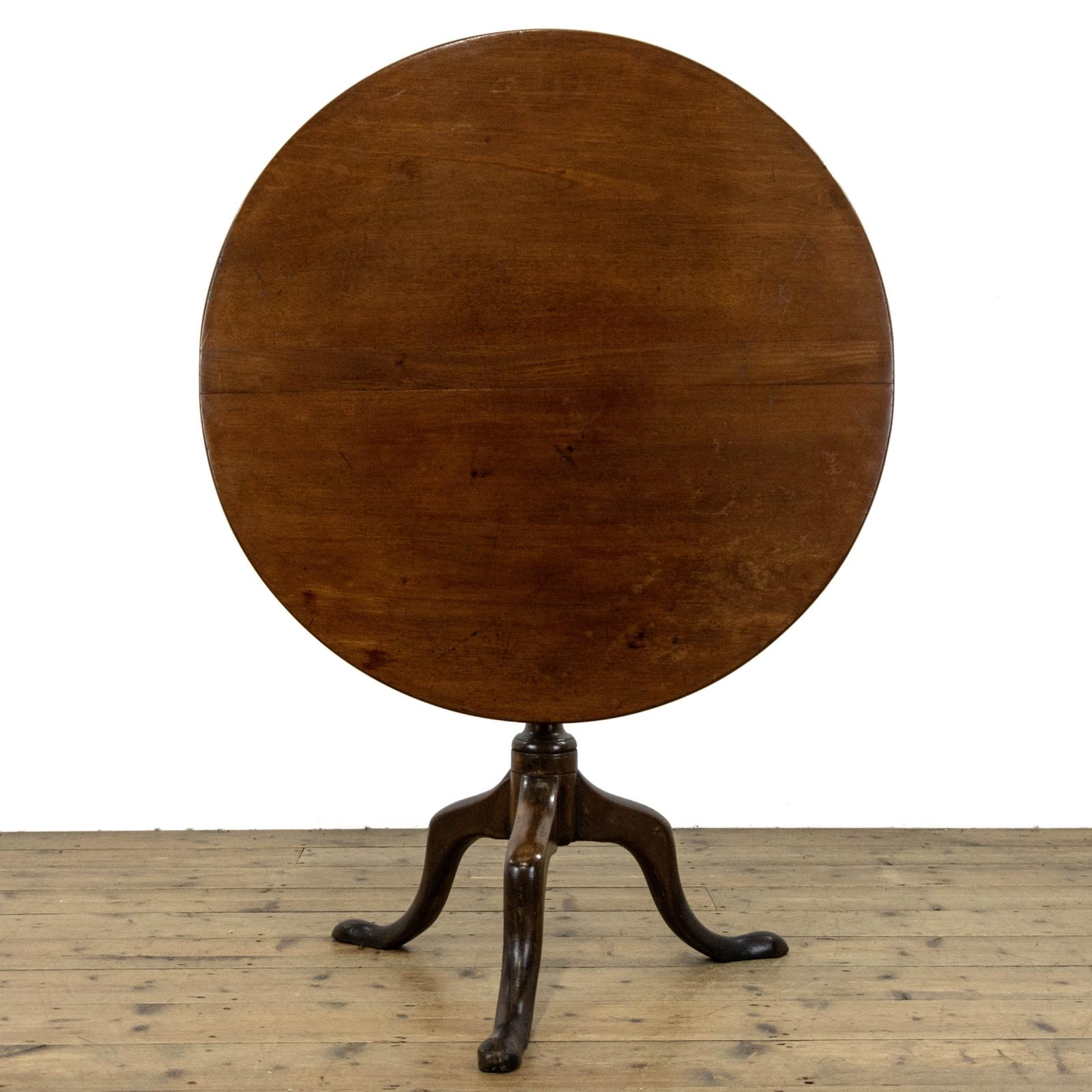 Antique Mahogany Tilt Top Tripod Table (1 of 10) Antique Mahogany Tilt Top Tripod Table (1 of 10)
