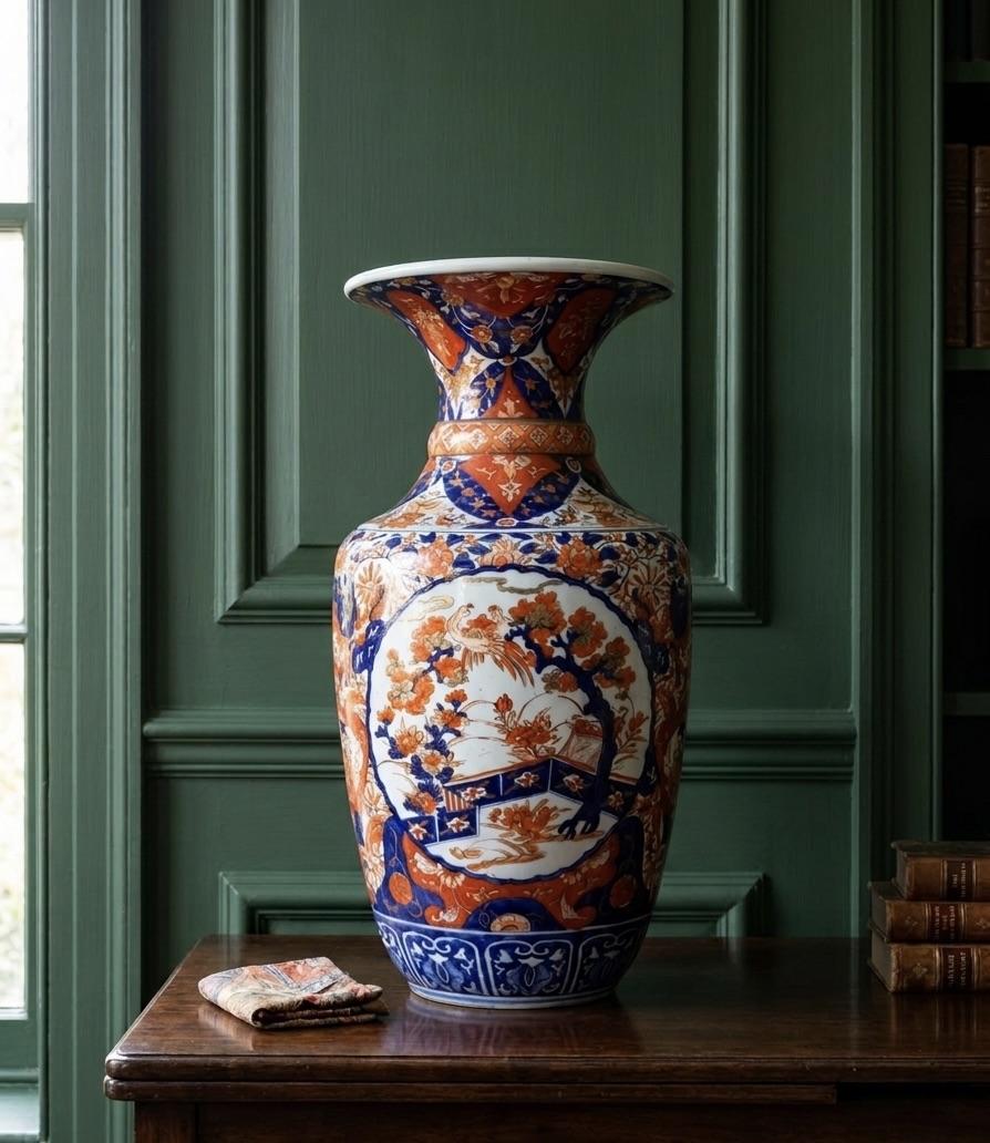 Large 19th Century Japanese Imari Vase (1 of 8) Large 19th Century Japanese Imari Vase (1 of 8)